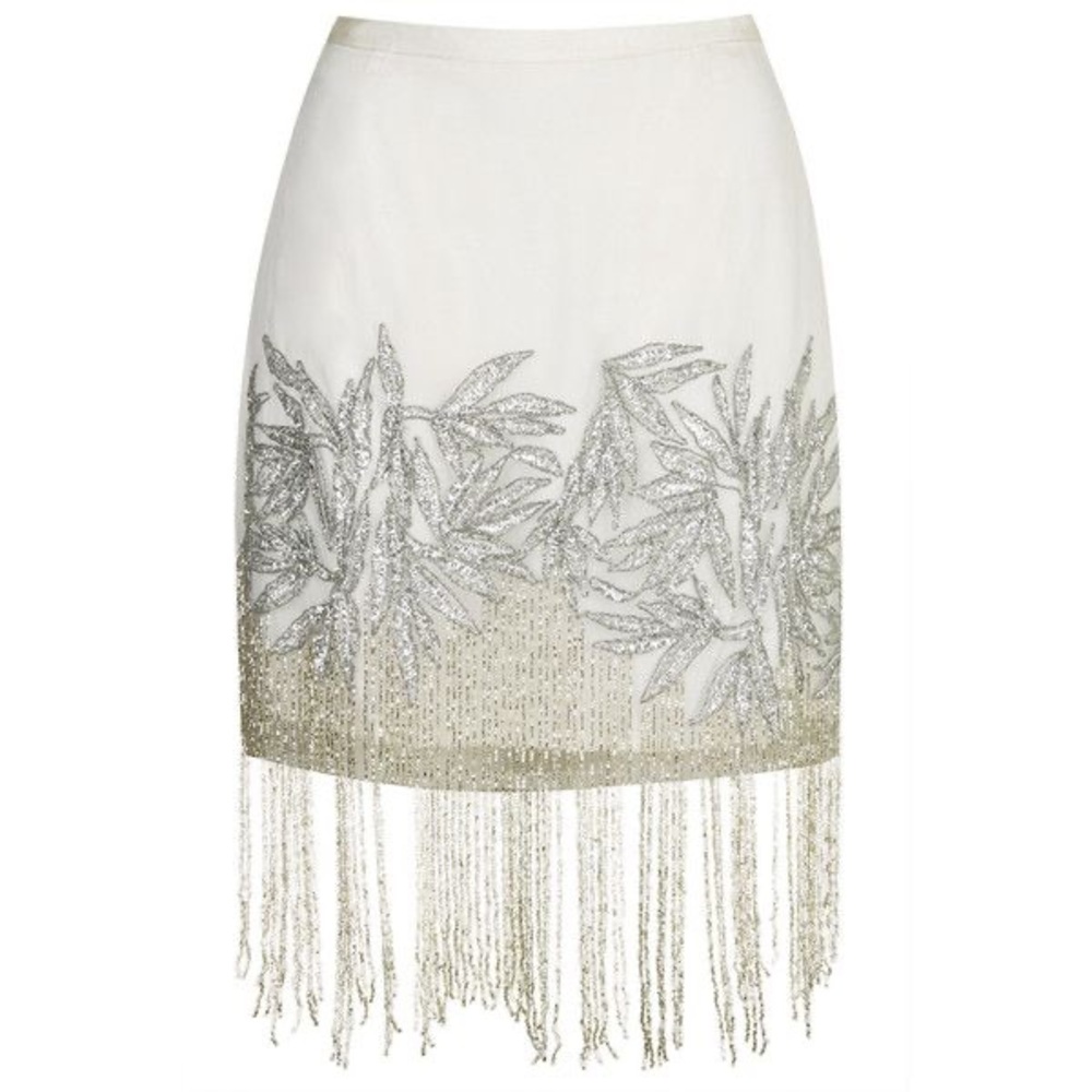 NWT TOPSHOP Limited Edition an exclusive of luxury designs Mini Skirt. Size 2